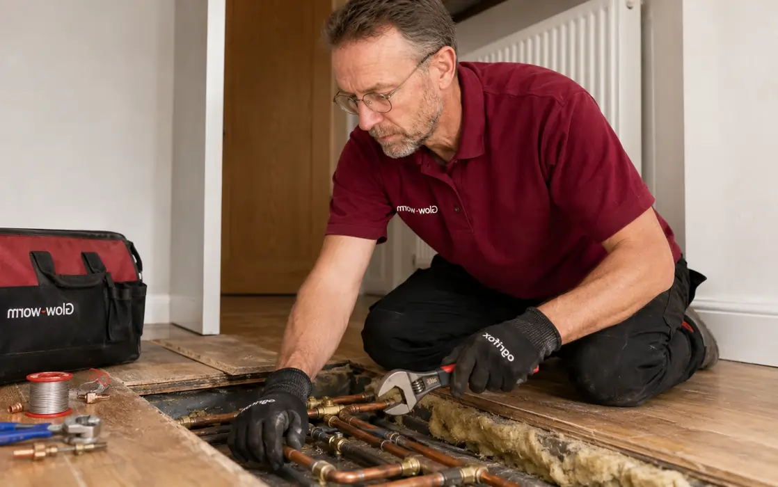 Central heating repair