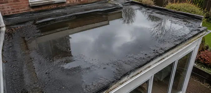 Flat roof failure