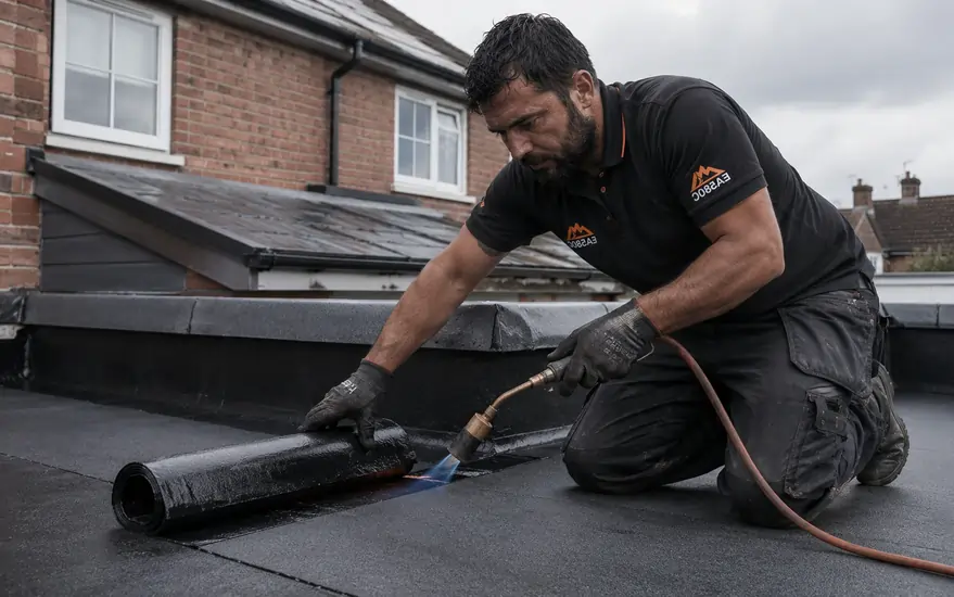 Flat roof repair