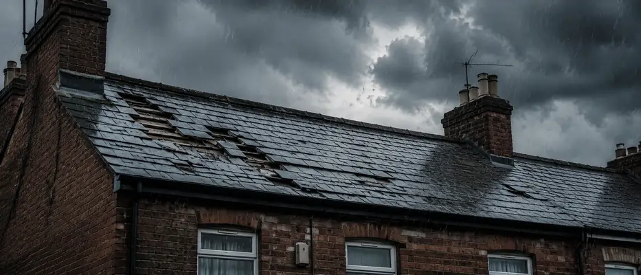 Roof leak or storm damage